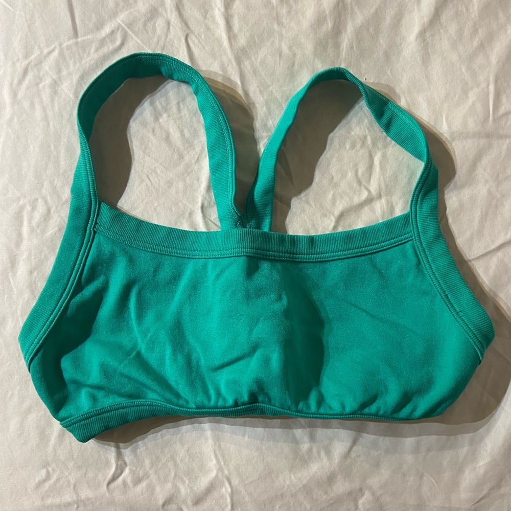 green target sports bra